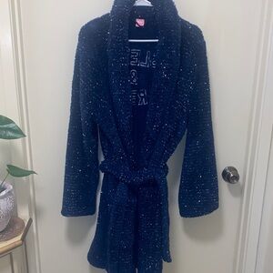 Supreme Navy Fleece Jacket